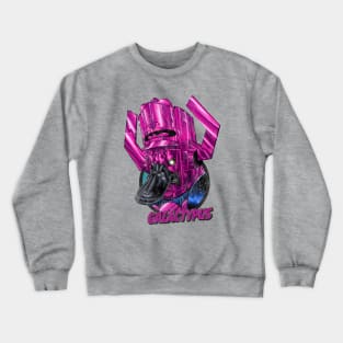 GALACTYPUS! distressed Crewneck Sweatshirt